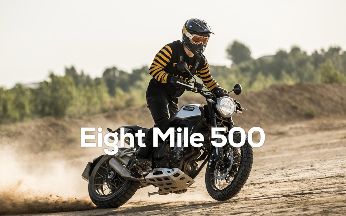 Queres experimentar a nova Macbor Eight Mile 500? 