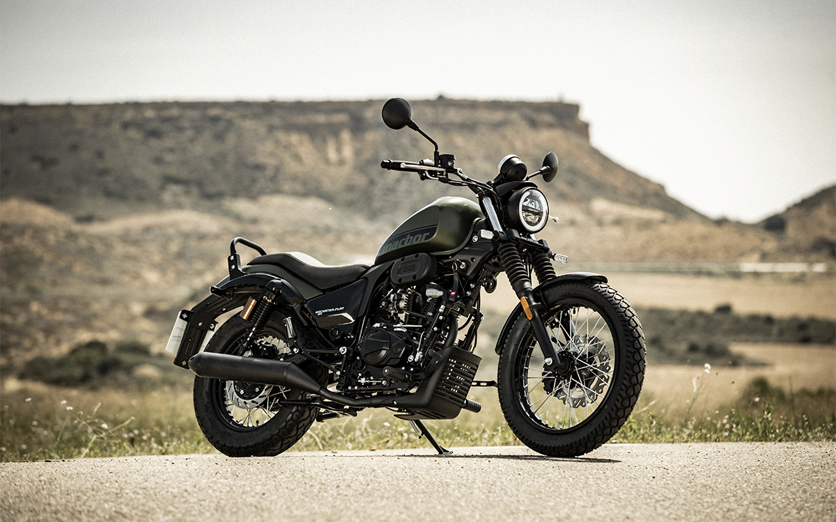 Não deixes escapar a nova Rockster Flat 125!